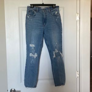 Abercrombie High Rise Skinny Jeans